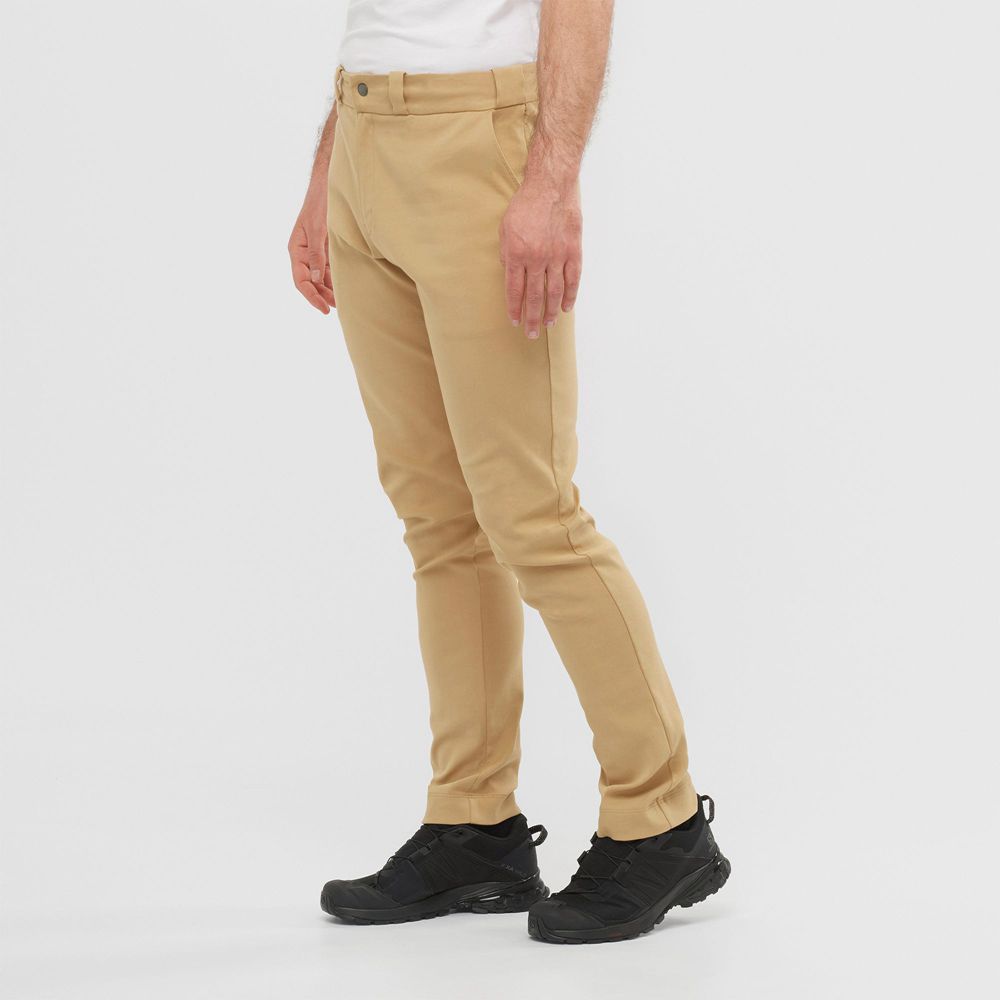 Pantalons Salomon Homme Kaki - Salomon OUTLIFE CHINO M - France (3410-PWDCL)